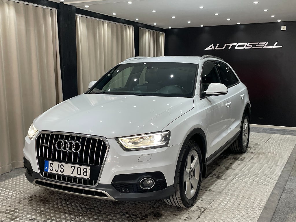 Audi Q3 2.0 TDI quattro S Tronic LED P-Sensorer Välutrustad 