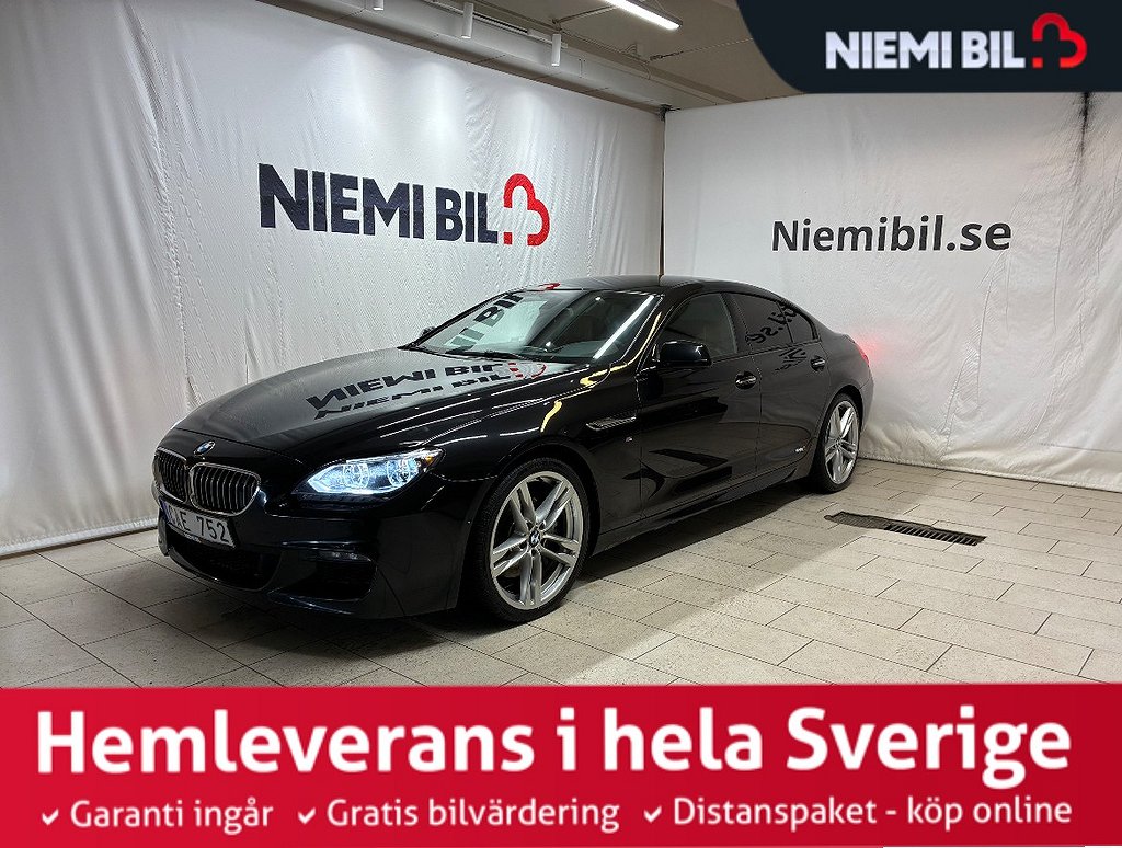BMW 640 d xDrive Gran Coupé Aut M Sport/Dvärm/360/Navi/HuD