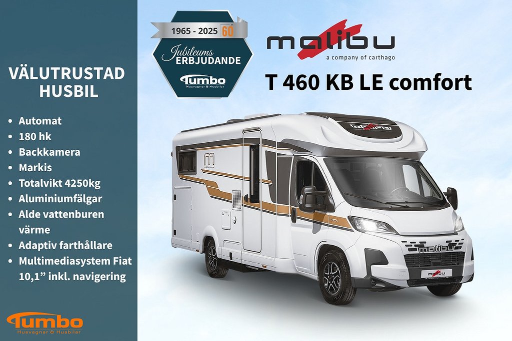 Malibu T 460 KB-LE comfort Automat 180hk