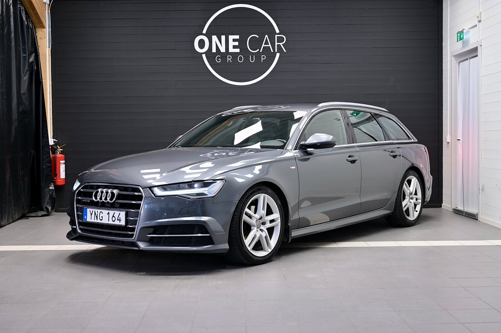 Audi A6 2.0 TDI quattro S Line D-Värm Drag Nyservad 190hk