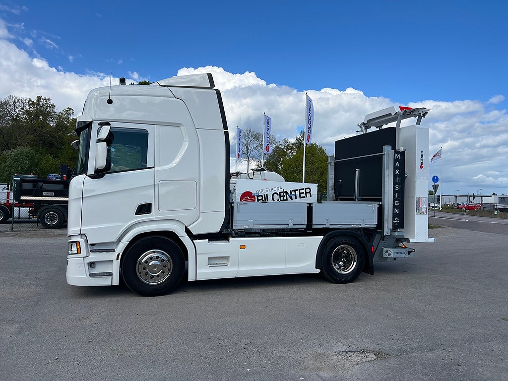 Scania R410 4x2 TMA Bil MaxiSign Online & Verdegro, Euro 6