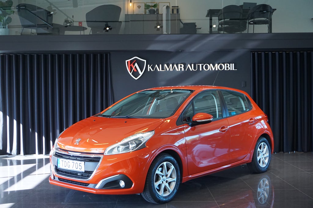 Peugeot 208 5-dörrar 1.2 PureTech 82 Euro6 4.200Mil Svensksåld