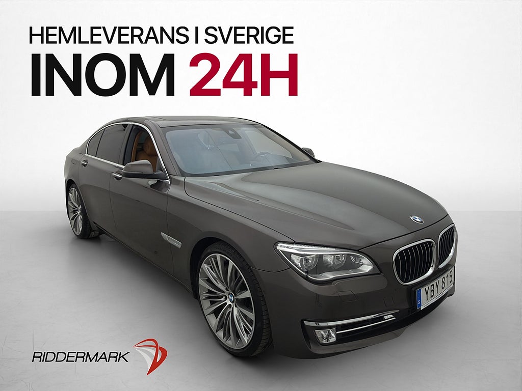 BMW 750 i xDrive 450hk Individual Kamera HuD B&O  T-Lucka