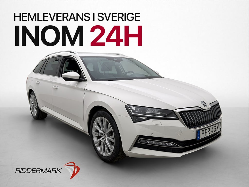 Skoda Superb IV Plug-in 218hk Style Värmare Kamera Dragkrok