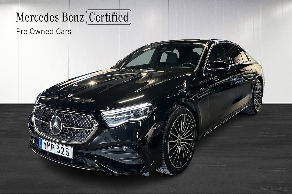 Mercedes-Benz E 300e 4 MATIC AMG Superscreen Dragkrok Burmester Moms 