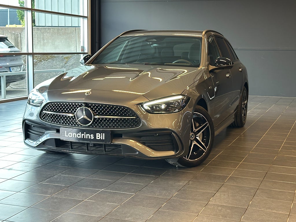 Mercedes-Benz C 300 e, AMG Line Premium, Night, Drag, Burmester, Moms