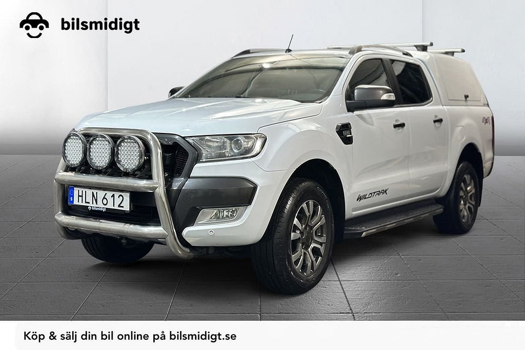 Ford Ranger Dubbelhytt 3.2 TDCi 4x4 WildTrak Drag Kam Moms