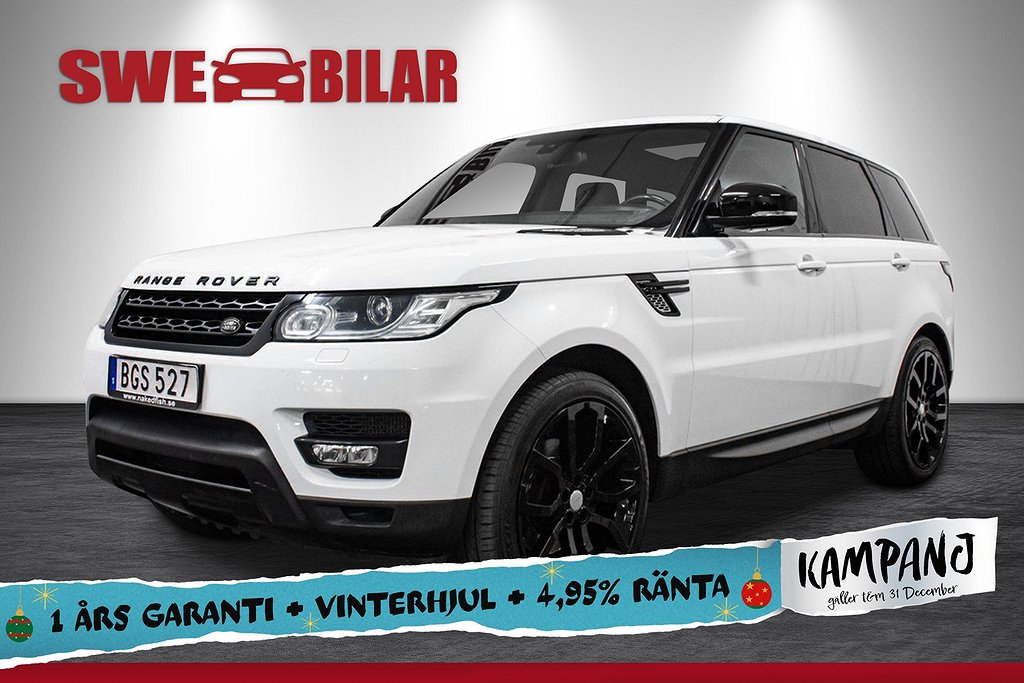 Land Rover Range Rover Sport TDV6 258HK DYNAMIC PANO D-Värmare 