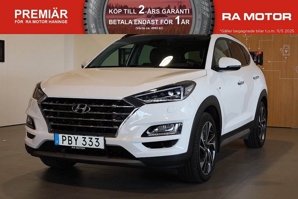 Hyundai Tucson 2,0 CRDi 185hk Premium AWD Aut Pano Motorv 2019