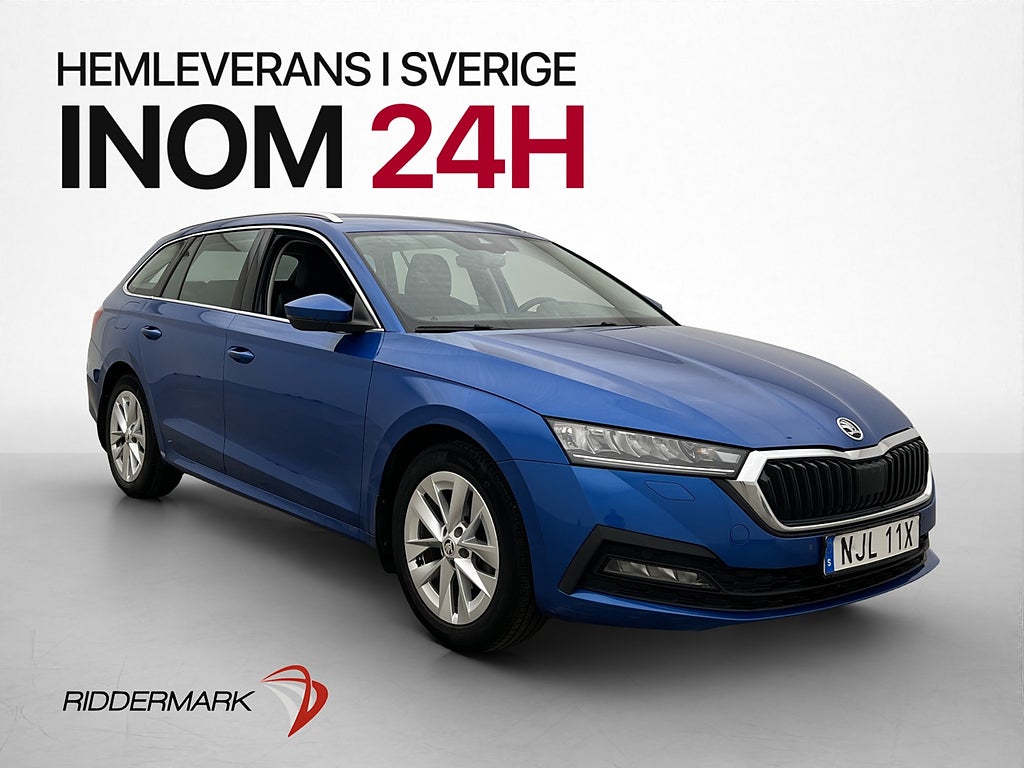 Skoda Octavia 1.0 E-TEC 110hk Cockpit Kamera Drag CarPlay