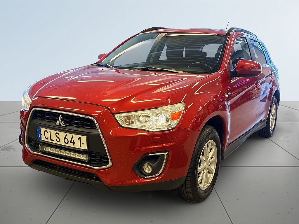 Mitsubishi ASX 2.2 Di-D 4WD SoV-däck/Drag/MoK-värm/Extra-ljus/P-sens