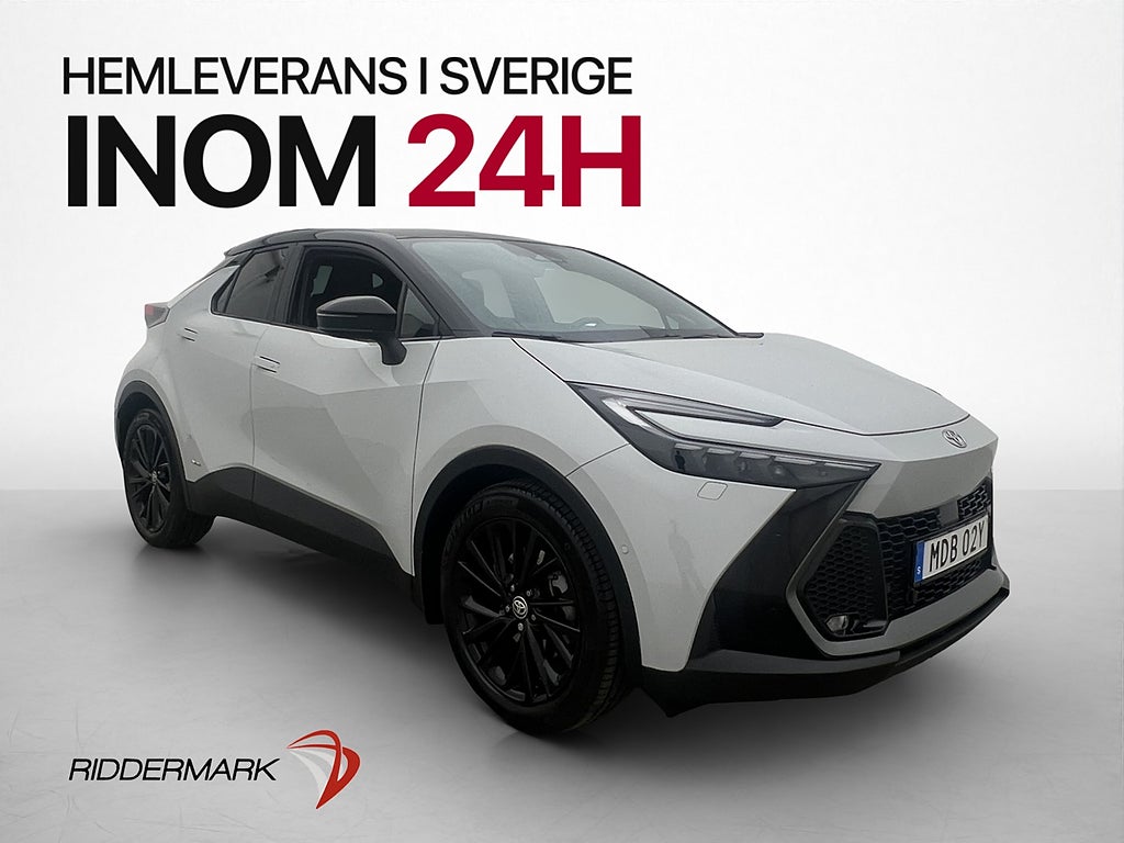 Toyota C-HR Hybrid AWD 197hk GR Sport Pano JBL HUD 360° Värm