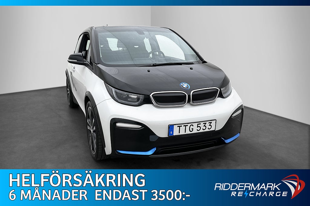 BMW i3s 94 Ah 183hk Comfort Advanced Värmare Navi Sensorer
