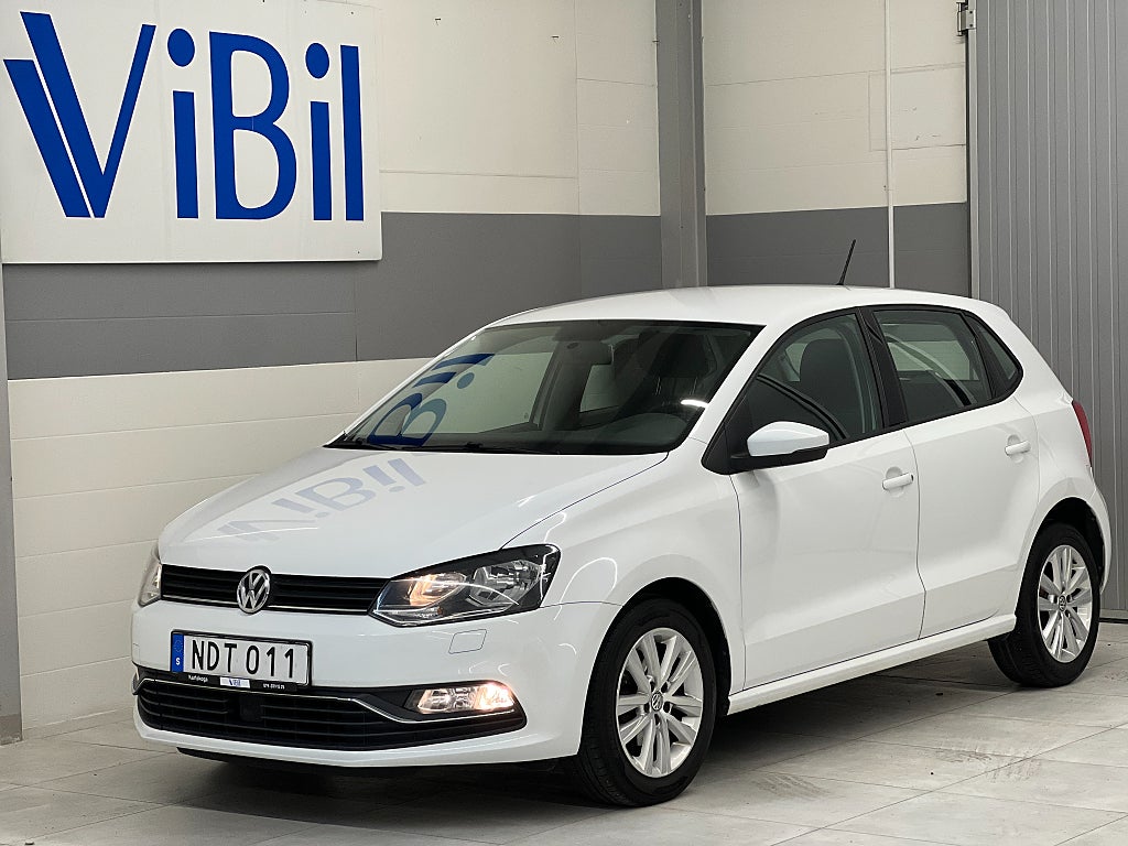 Volkswagen Polo 5-dörrar 1.2TSI BMT Base Bluetooth/360krskatt/0,47L/mil