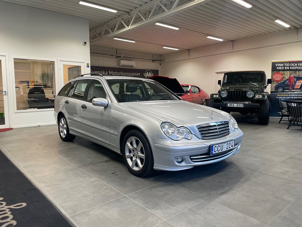 Mercedes-Benz C 180 T Kompressor Classic 1-brukare Läder Automat