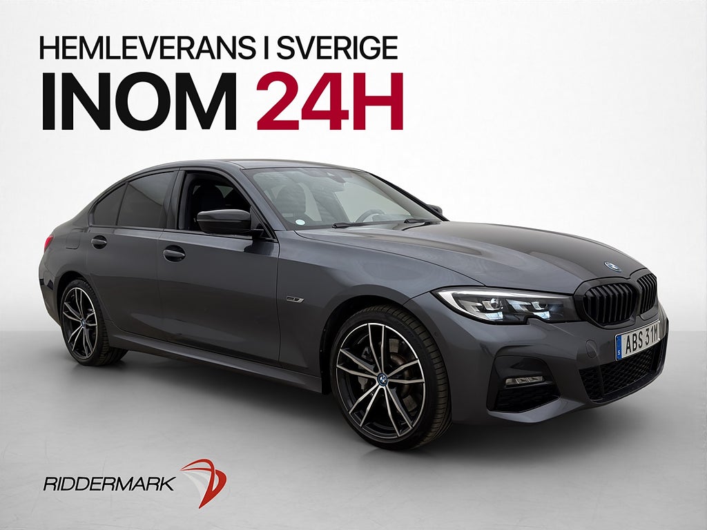 BMW 330e xDrive Sedan M Sport Värm H/K Kamera CarPlay Drag