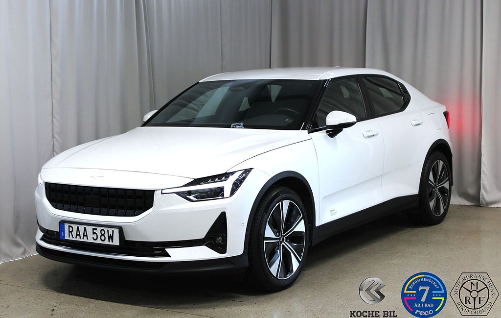 Polestar 2 Long Range Single Motor 78 kWh, Pilot, Drag, S&V-hjul