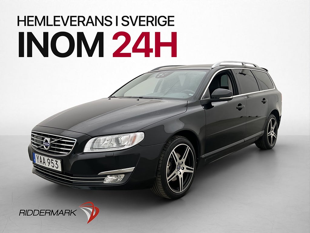 Volvo V70 T4 Classic Summum Skinn Drag Navi Värmare Adaptiv