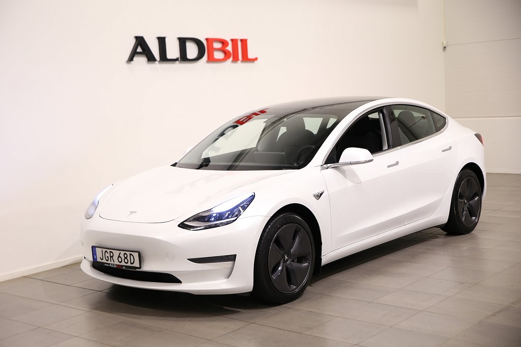 Tesla Model 3 Dual Motor Long-Range 440hk AWD / Läder / Pano / Nav