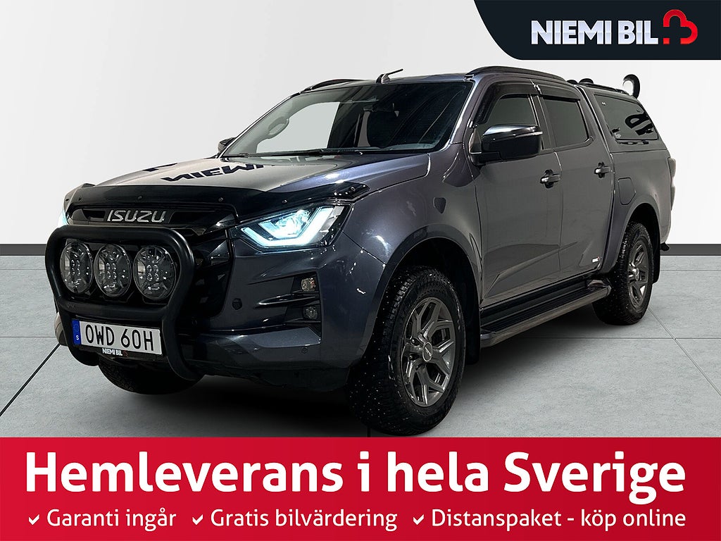 Isuzu D-Max Crew Cab CNG 4WD Drag Dvärm Kåpa Extraljus Kamera SoV