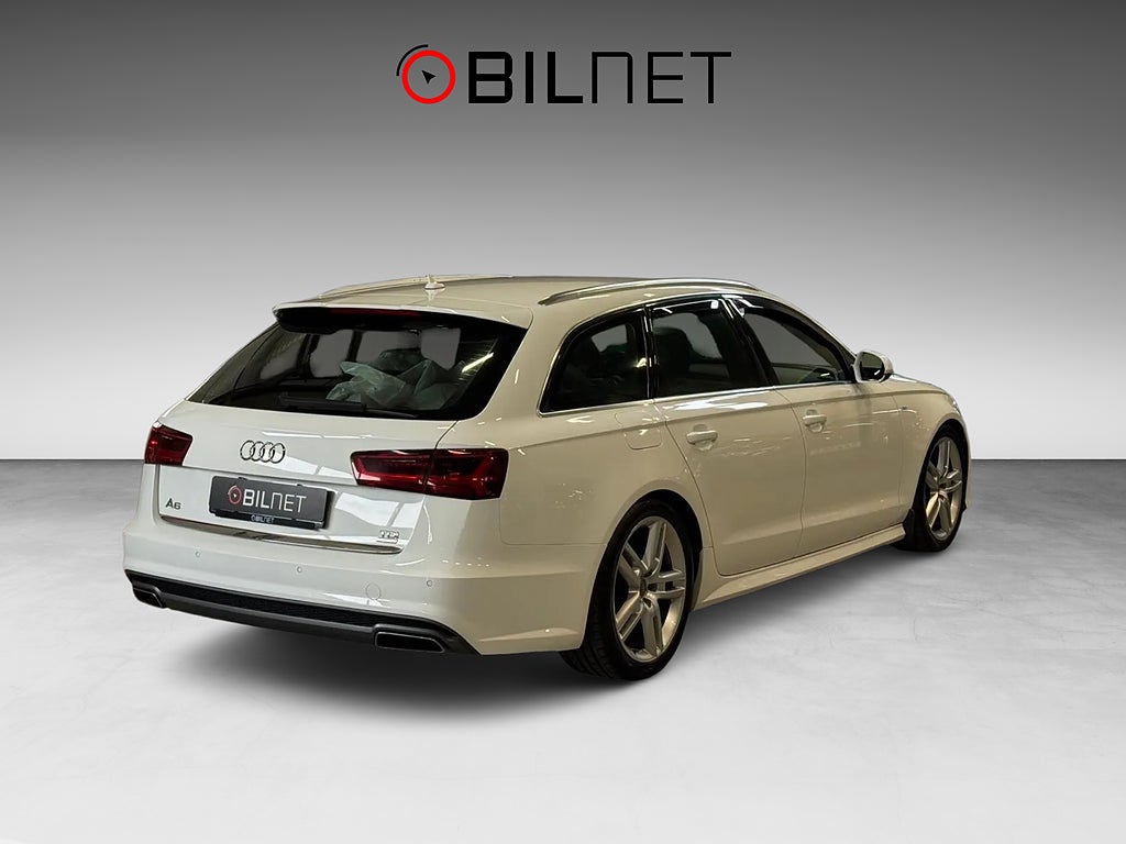 Audi A6 Avant 2.0 TDI 190hk Aut S-Line In/ut Värmare LED Drag