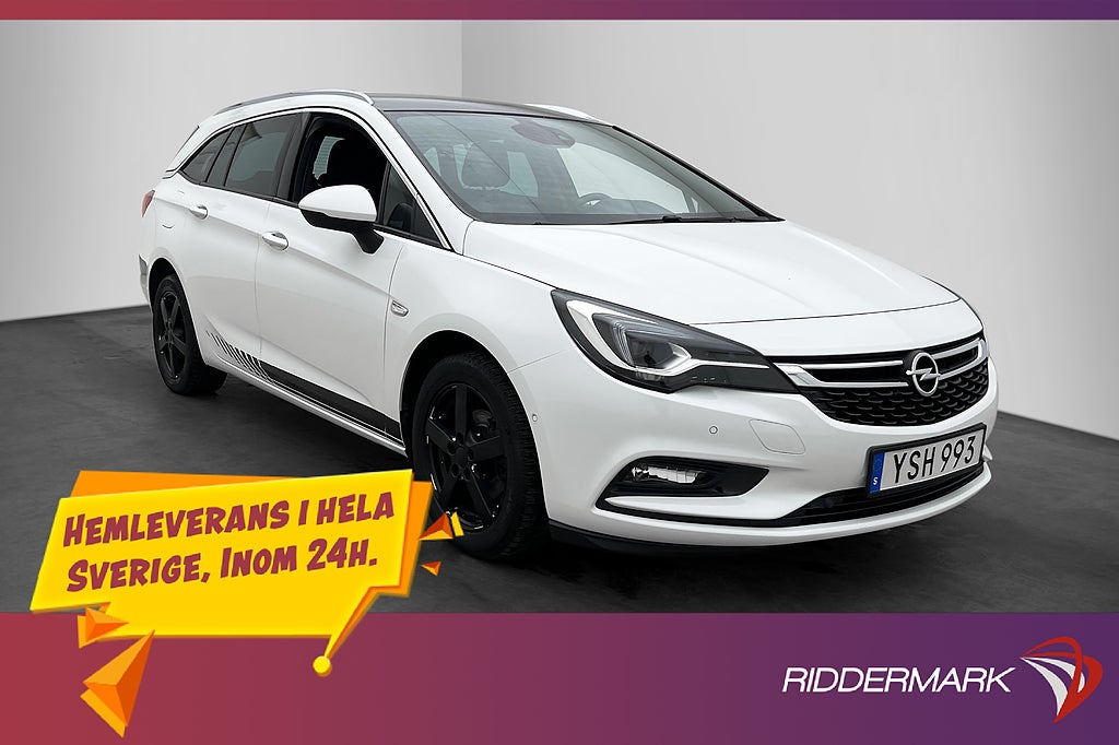 Opel Astra Sports Tourer 1.6 CDTI 110hk Navi Drag 0.36l/mil