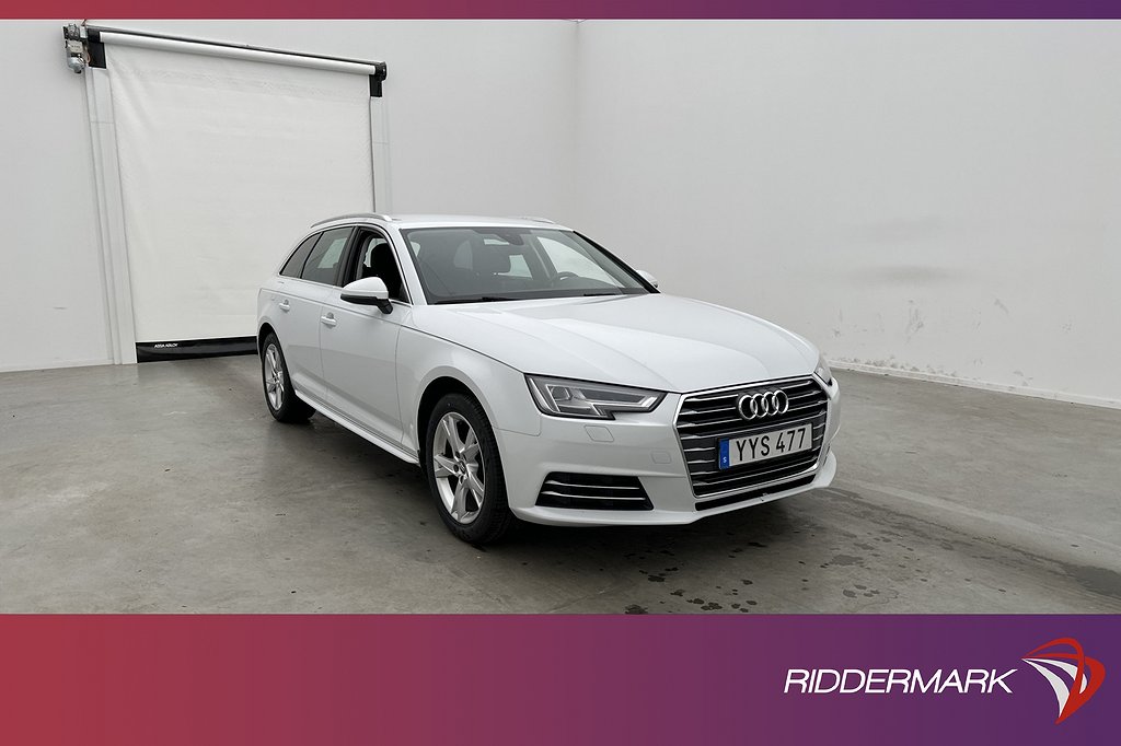 Audi A4 2.0 TFSI 190hk Proline Cockpit Sensorer Navi Drag