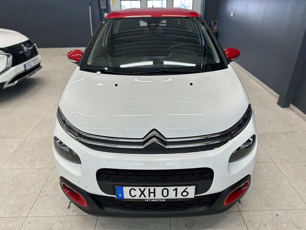 Citroën C3 1.2 PureTech 110 EAT Euro 6/P-sensorer/Carplay/Android