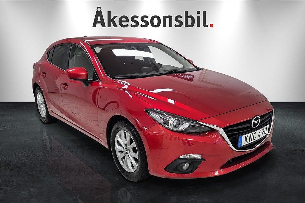 Mazda 3 5D 2,2D 150 hk MT Vision LÅG SKATT
