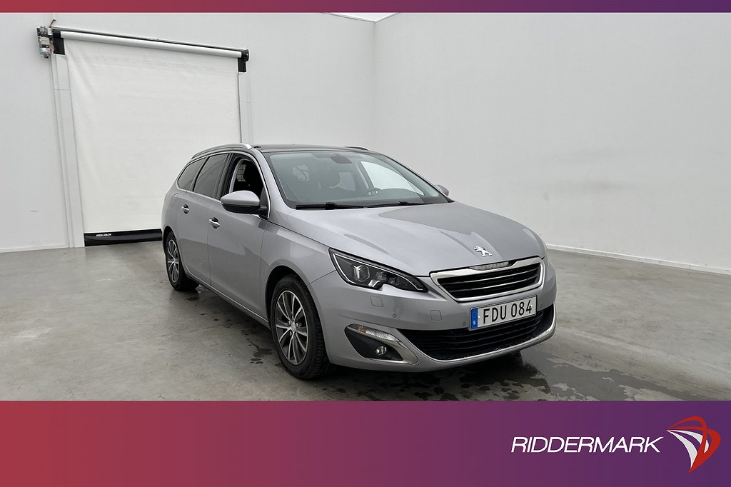 Peugeot 308 SW HDi 150hk Allure Panorama Navi Sensorer Drag