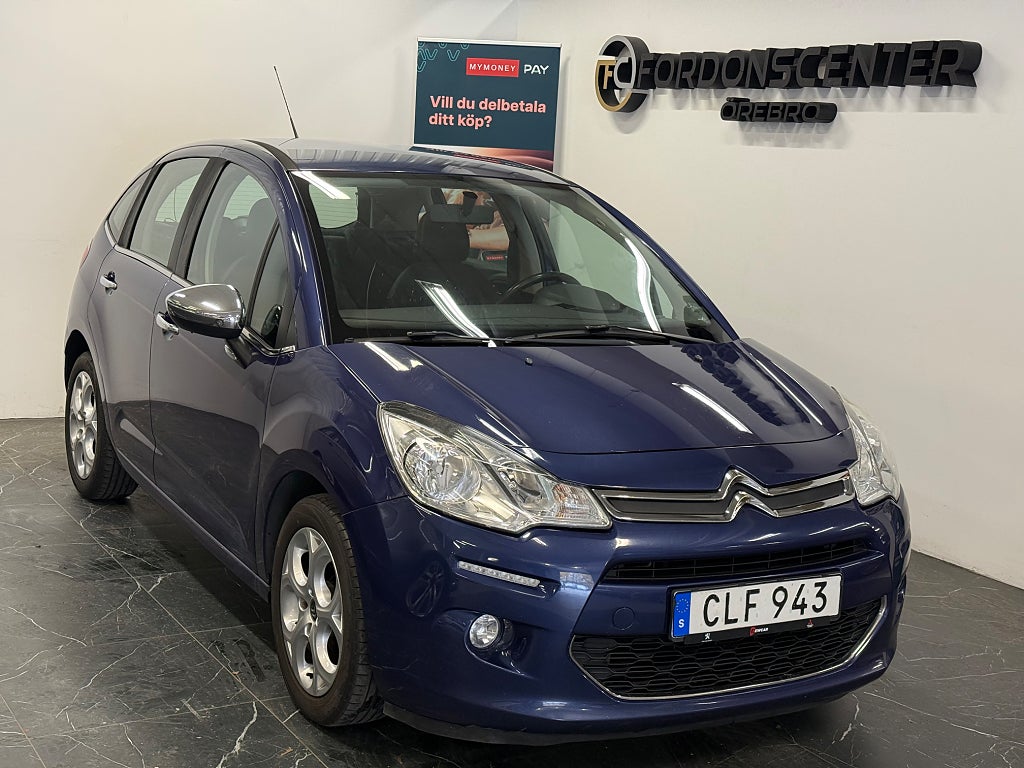 Citroën C3 1.2 VTi Drag PDC Bluetooth Nybes 360kr Årskatt