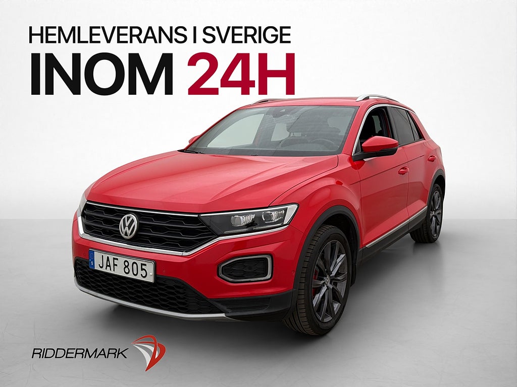Volkswagen T-Roc 2.0 TSI 4Motion GT Värmare Cockpit Kamera