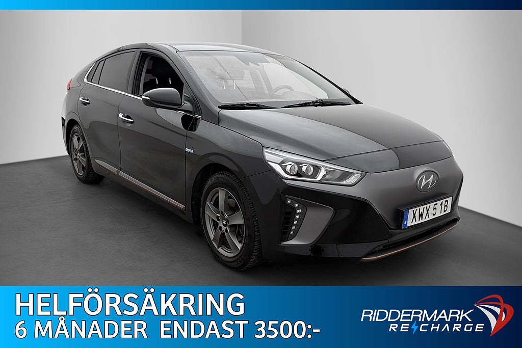 Hyundai IONIQ Electric 28 kWh Premium Plus Skinn Backkamera