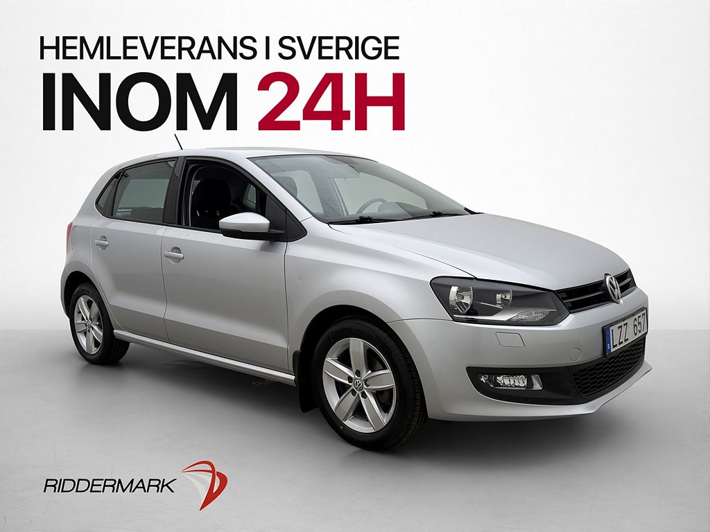 Volkswagen Polo 1.4 86hk Farthållare P-Sensorer