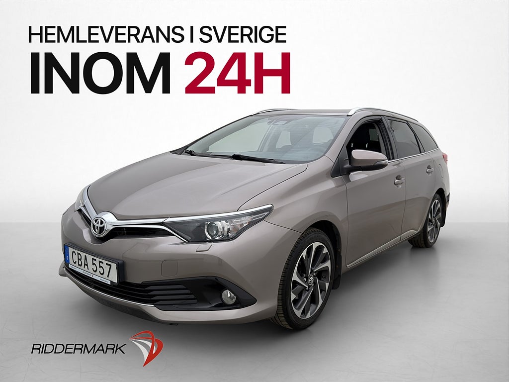Toyota Auris 116hk Active Plus Dragkrok Kamera Farthållare