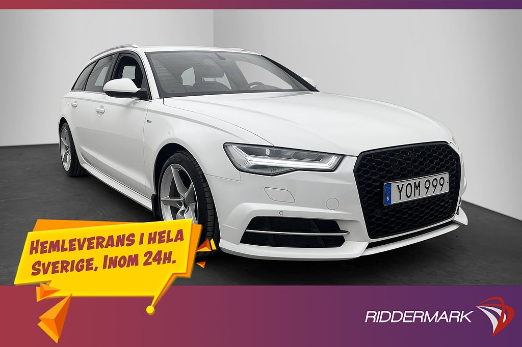 Audi A6 2.0 TDI  quattro S line Värmare Sportstolar Drag