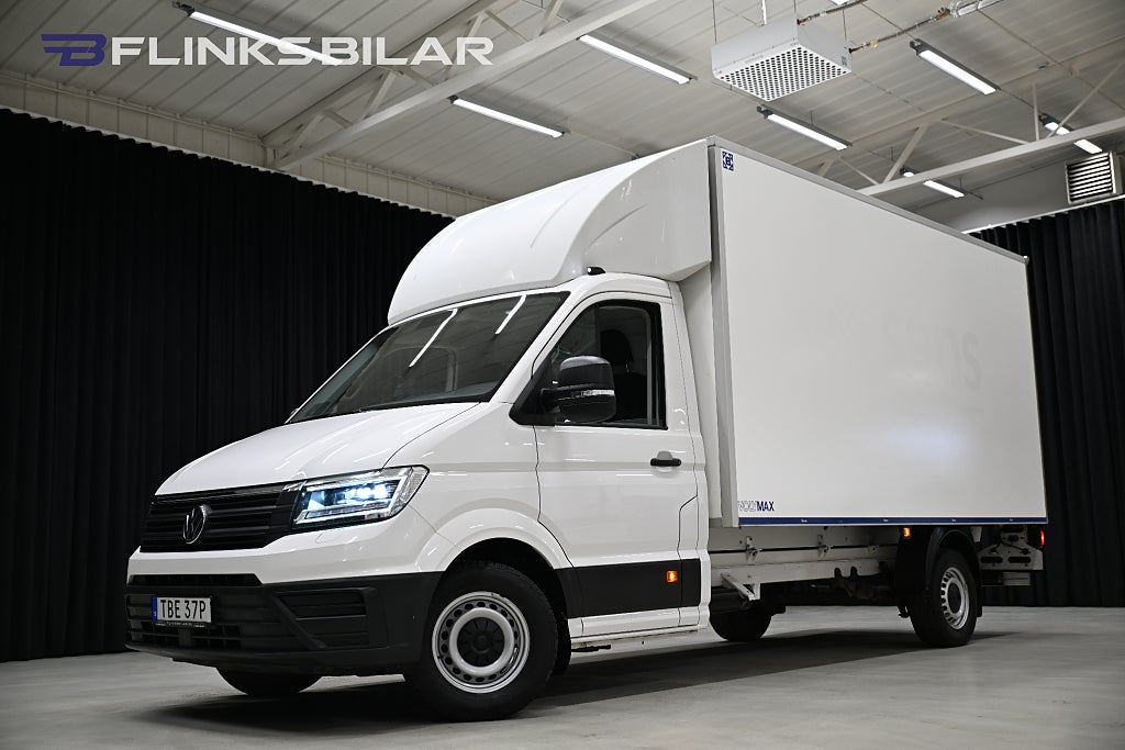 Volkswagen crafter 177HK Automat|Volymskåp|BG-Lyft|Sidodörr|EnÄgare|Moms