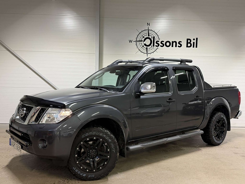 Nissan Navara Dubbelhytt 3.0 dCi V6 4x4 GPS B-kam Mudders 