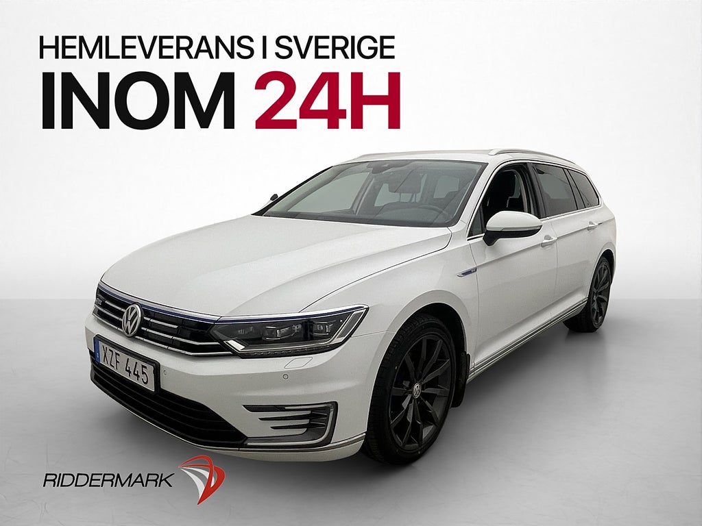 Volkswagen Passat GTE 1.4 TSI 218hk Cockpit B-Kamera Drag