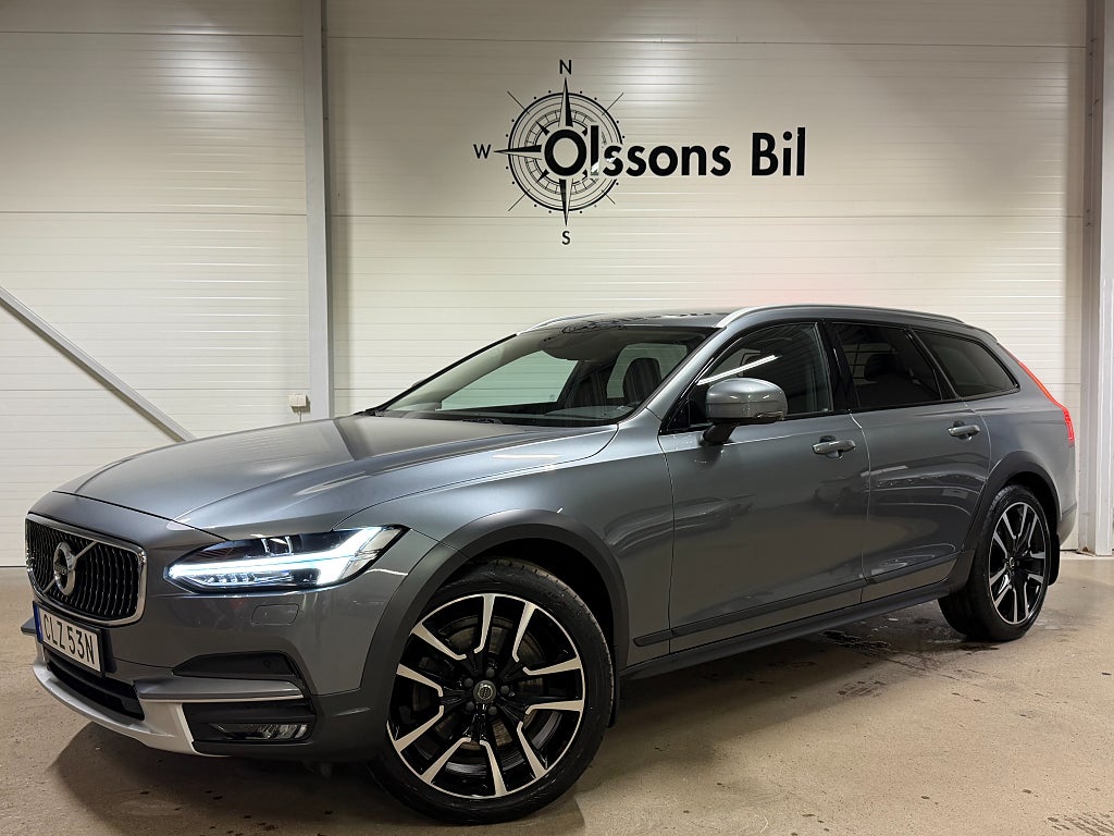 Volvo V90 Cross Country D4 AWD Aut Drag BLIS B-kam Läder 