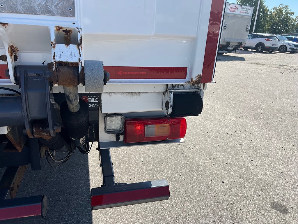 Volvo FM 410 6x2 Skåpbil, Öppningsbarsida, Bussbygg, Värmare