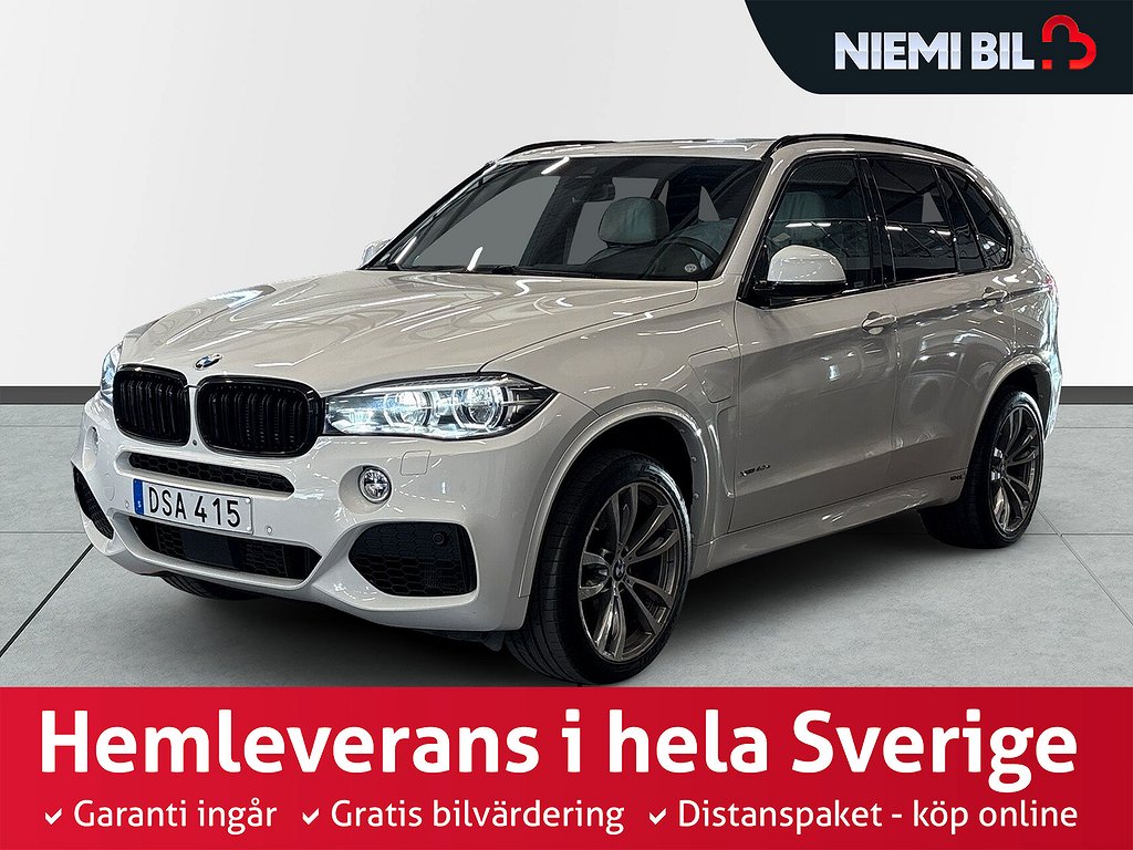 BMW X5 xDrive40e M Sport S&V-hjul/360/Drag/Pano/HUD/ H/K