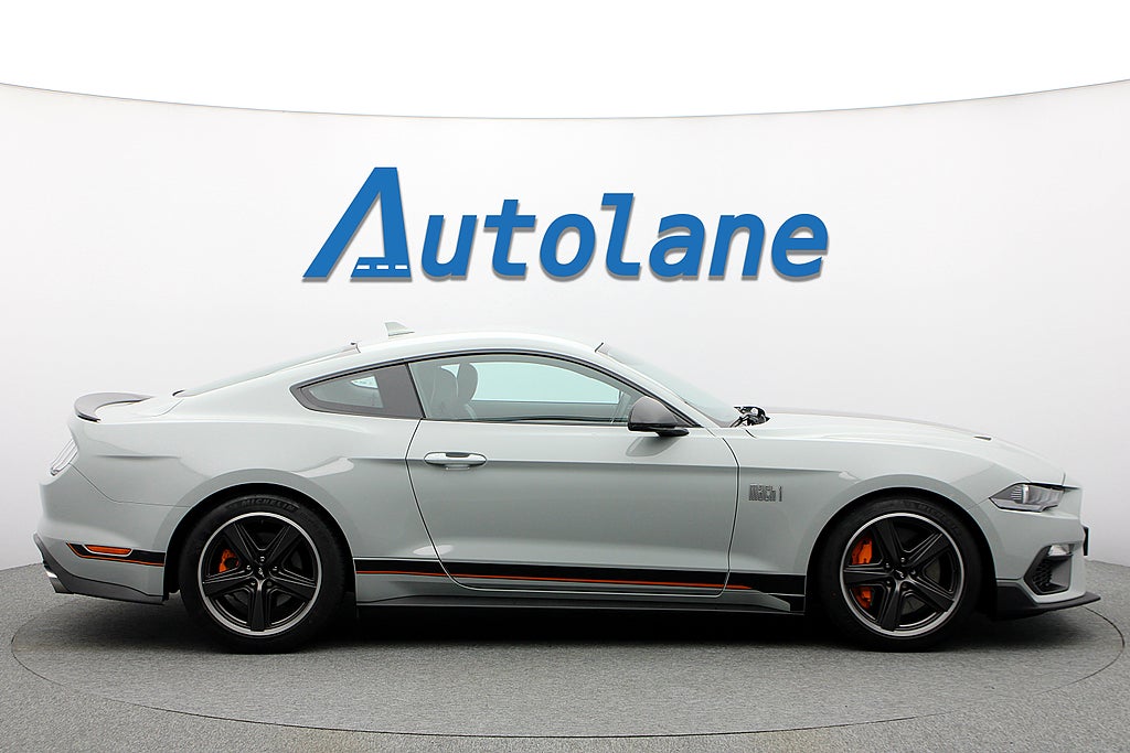 Ford Mustang Mach 1 5.0 V8 Kamera, Skinn, MOMS, 1 ägare 460hk