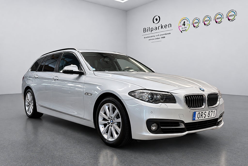 BMW 520d xDrive Touring Steptronic | Läder | Dragkrok | 190hk