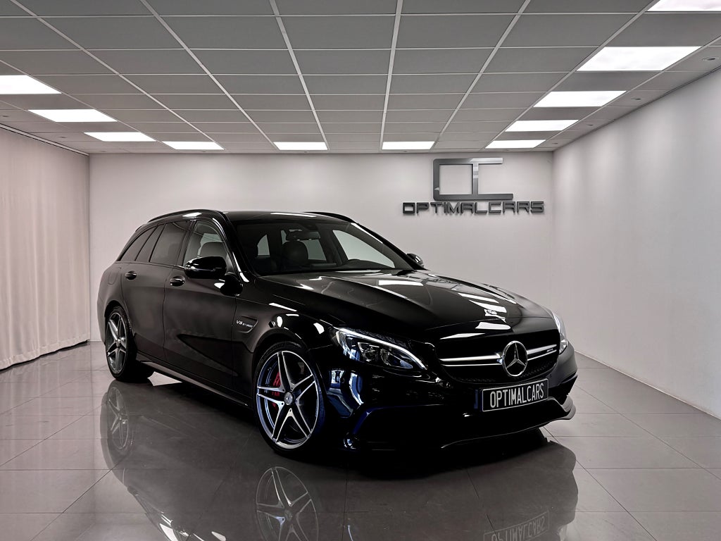 Mercedes-Benz C 63 S T AMG 510HK Black Edt. Sport-Avgas 