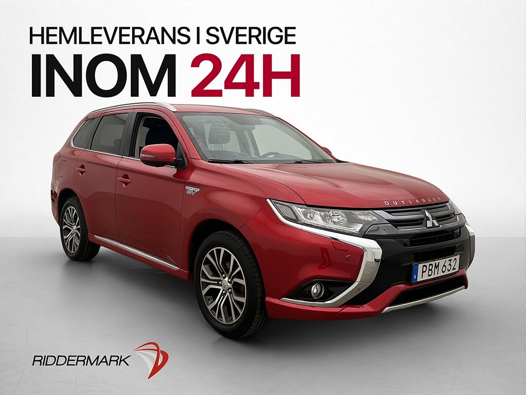 Mitsubishi Outlander PHEV 203hk AWD Business 360° Skinn Drag