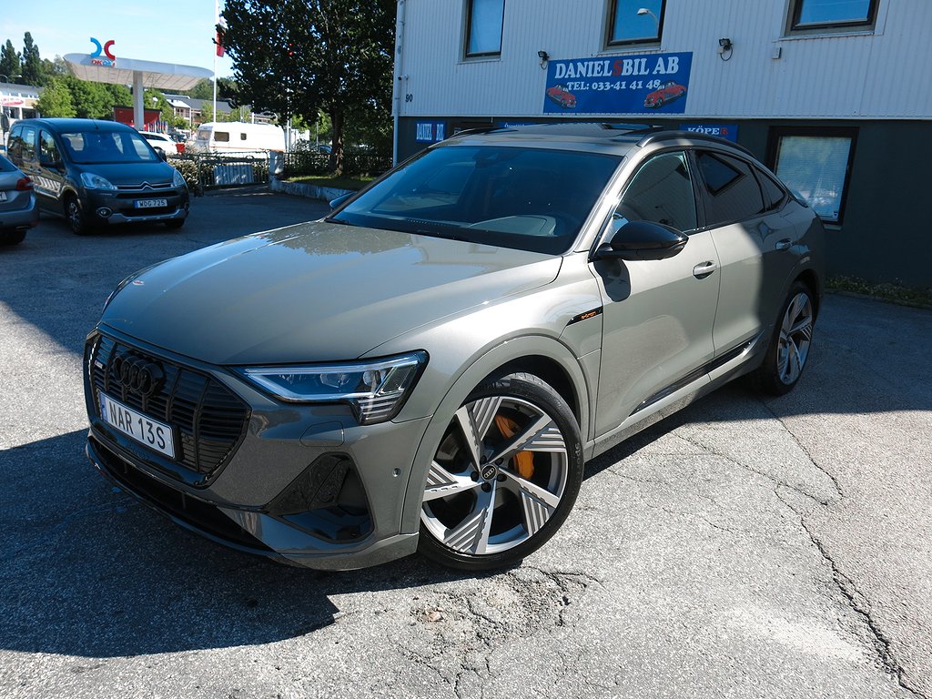 Audi E-Tron Sportback 55 Quattro S-Line Black Edition 408hk