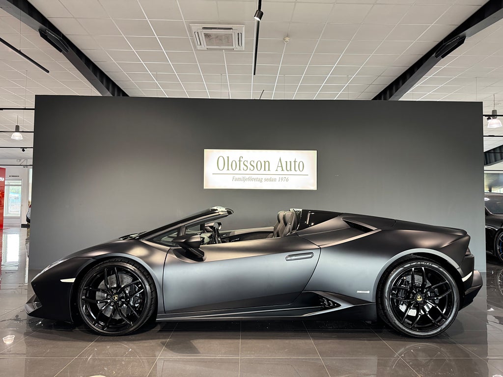 Lamborghini Huracán LP 610-4 Spyder Sportavgas Sensonum Lift - bild 10