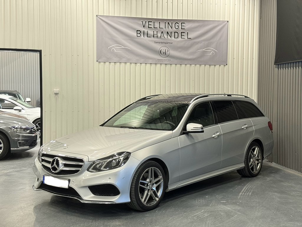 Mercedes-Benz E 220 T AMG PANORAMA RÄNTEKAMPANJ 2,95%