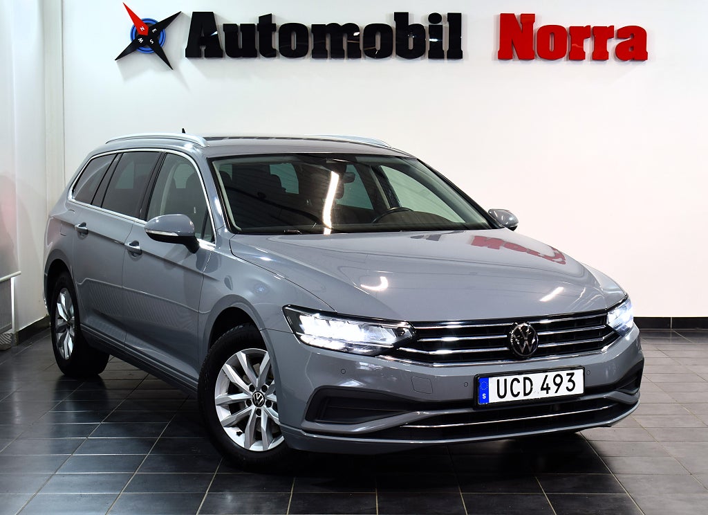 Volkswagen Passat Sportscombi 2.0 TDI DPF CarPlay Drag P-värm. Navi Moms 